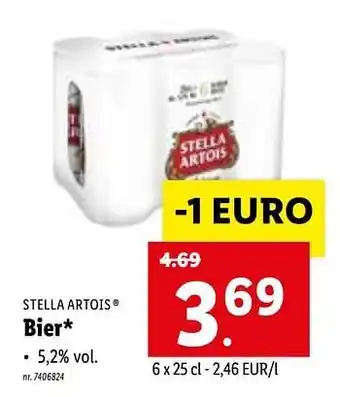 Stella artois bier