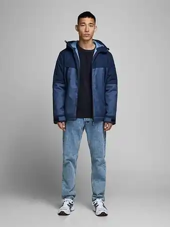 Berca Shoes Jack & Jones Trui Jack&jones Trui Navy Blauw Met Borstzak - Blauw aanbieding