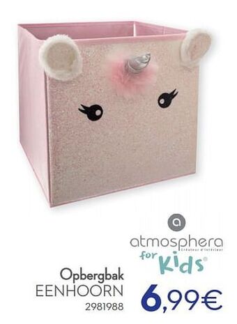 Cora Opbergbak eenhoorn aanbieding