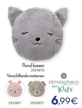 Cora Rond kussen aanbieding
