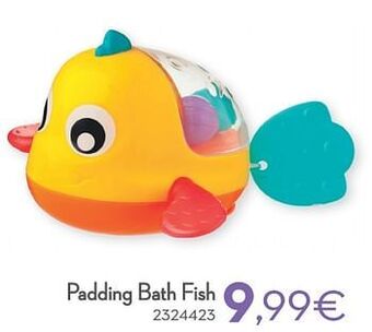 Padding bath fish