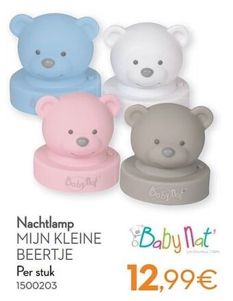 Cora Nachtlamp mijn kleine beertje aanbieding