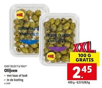 Lidl Olijven aanbieding