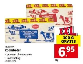 Lidl Roomboter aanbieding