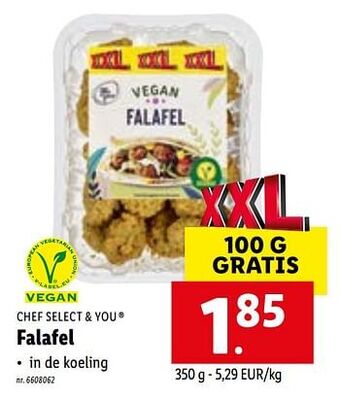 Lidl Falafel aanbieding