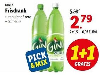 Lidl Frisdrank aanbieding