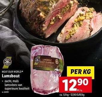Lidl Lamsbout aanbieding