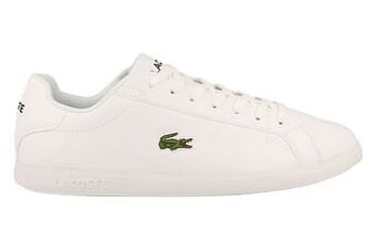 Berca Shoes Lacoste Sneaker Laag Heren Graduate Trend Clean White - Wit aanbieding