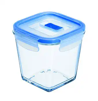 Makro Luminarc Vershoudbokaal Pure Box Active 75 cl transparant/blauw aanbieding