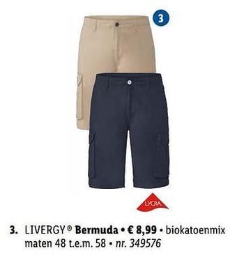 Lidl Bermuda aanbieding
