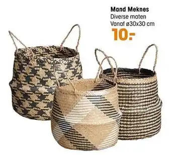 Kwantum Mand meknes aanbieding