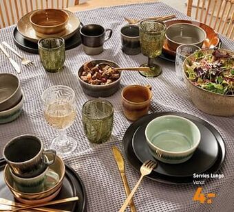 Kwantum Servies lungo aanbieding
