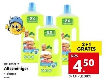 Lidl Allesreiniger aanbieding