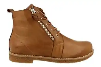 Berca Shoes Andrea Conti Bottine Dames - Cognac aanbieding