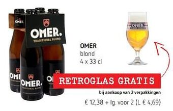 Spar Colruyt Omer blond aanbieding