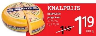 Spar Colruyt Beemster jonge kaas aanbieding