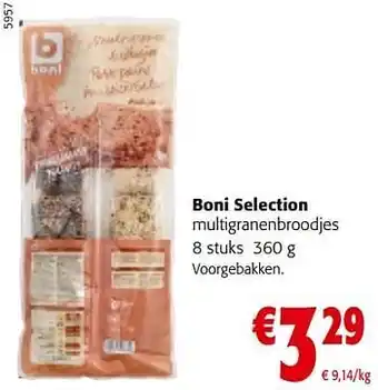 Colruyt Boni selection multigranenbroodjes aanbieding