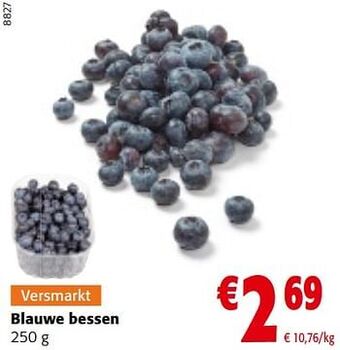 Colruyt Blauwe bessen aanbieding