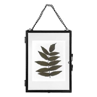 Leen Bakker Fotolijst aan ketting Hanoi - zwart - 13x18 cm aanbieding