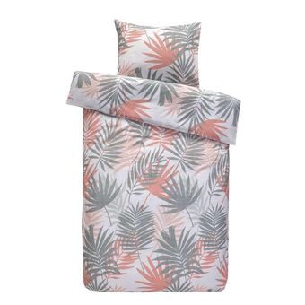 Leen Bakker Comfort dekbedovertrek Aise botanisch - veelkleurig - 140x200/220 cm aanbieding