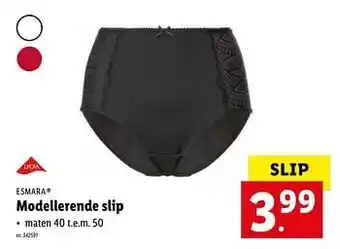 Modellerende slip