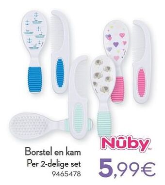 Cora Borstel en kam aanbieding