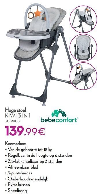 Cora Hoge stoel kiwi 3 in 1 aanbieding