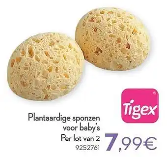 Cora Plantaardige sponzen voor baby’s aanbieding
