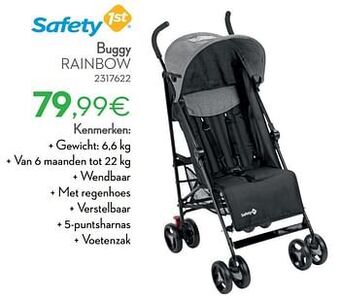Cora Buggy rainbow aanbieding