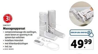 Lidl Sanitas massageapparaat aanbieding