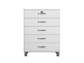 Deba Meubelen Commode MALIBU - Wit Wit aanbieding