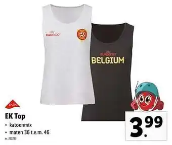 Lidl Ek top aanbieding