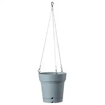 Brico Deroma hangpot ’Vaso Samba’ hemelblauw met waterreserve 22 cm aanbieding