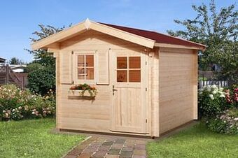 Brico Weka tuinhuis 106 GR3 L6 250x300cm aanbieding