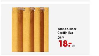 Kwantum Kant En Klaar Gordijn Eva aanbieding
