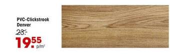 Kwantum Pvc Clickstrook Denver aanbieding