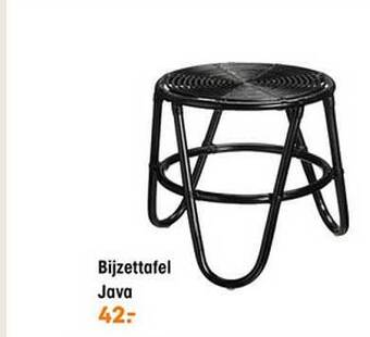 Kwantum Bijzettafel Java aanbieding