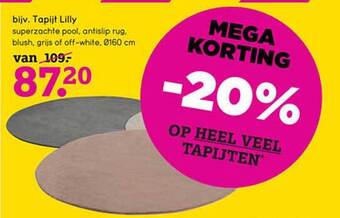 Leen Bakker Tapijt Lilly aanbieding