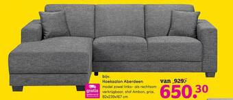Leen Bakker Hoeksalon Aberdeen aanbieding