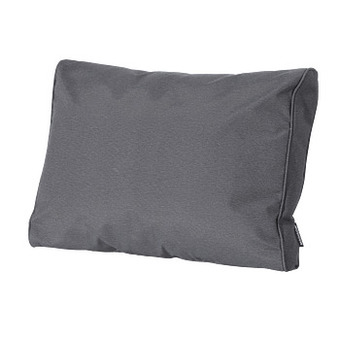 Brico Madison lounge rugkussen Panama grijs 60x40cm aanbieding