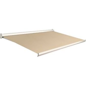 Brico Domasol zonnetent manueel ’Factor 10-C’ beige 500 x 300 cm aanbieding