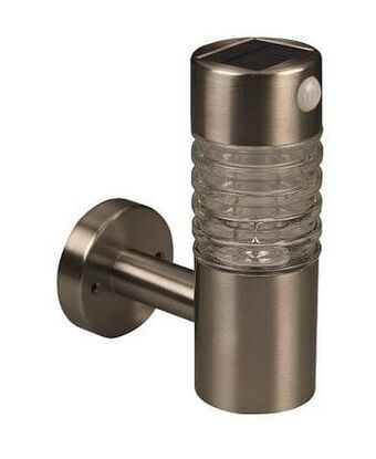 Brico Luxform solar wandlamp Lorient aanbieding