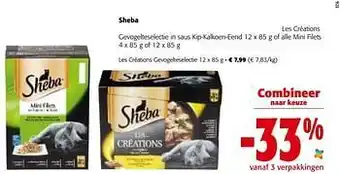 Colruyt Sheba les créations gevogelteselectie aanbieding