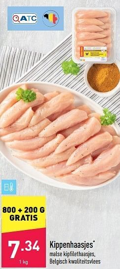 ALDI Kippenhaasjes aanbieding