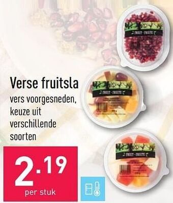 ALDI Verse fruitsla aanbieding