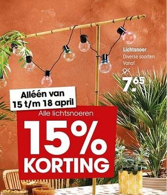 Kwantum Lichtsnoer aanbieding