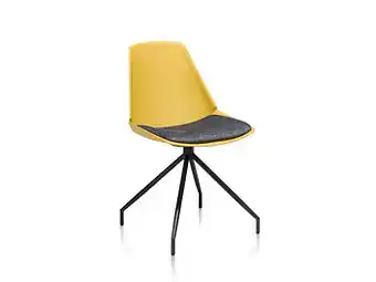 Stoel ’Nox’ - kleur: Yellow Geel