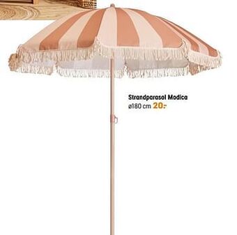 Kwantum Strandparasol modica aanbieding