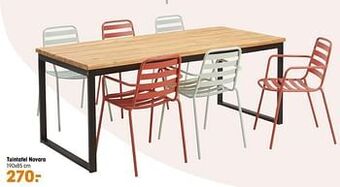 Kwantum Tuintafel novara aanbieding