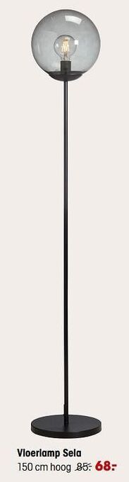 Kwantum Vloerlamp sela aanbieding